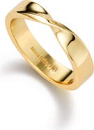 Ana Luisa Eliora Twisted Band Ring