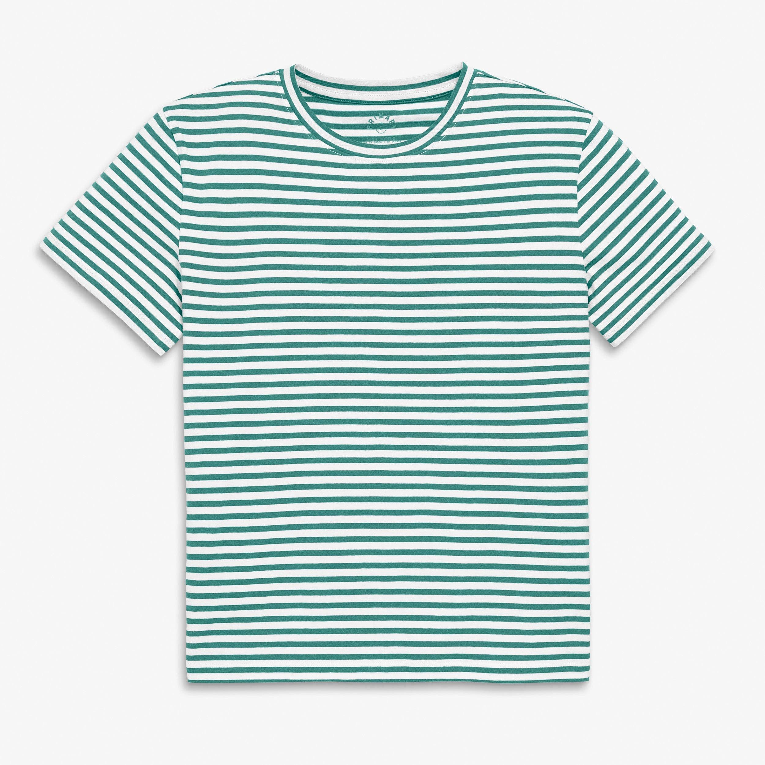 Adult Easy Crewneck Stripe Tee - image 2