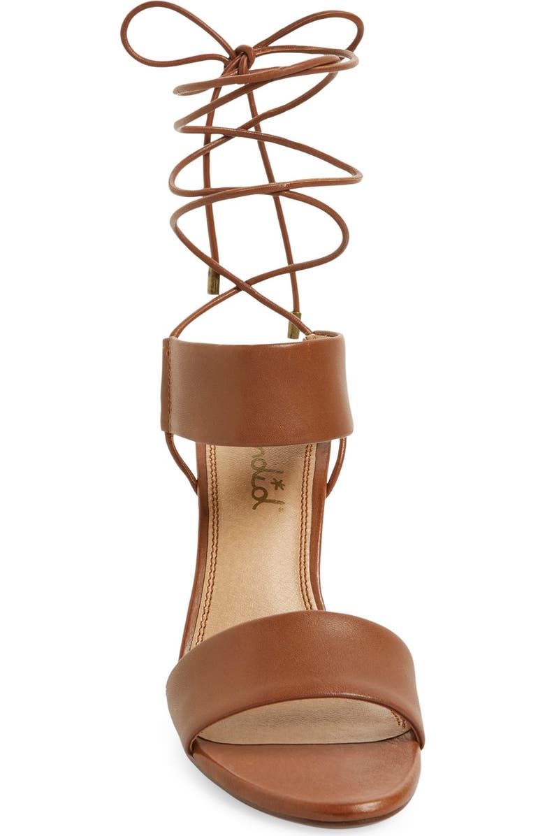 Splendid 'Kenya' Wraparound Lace Sandal, Alternate, color,