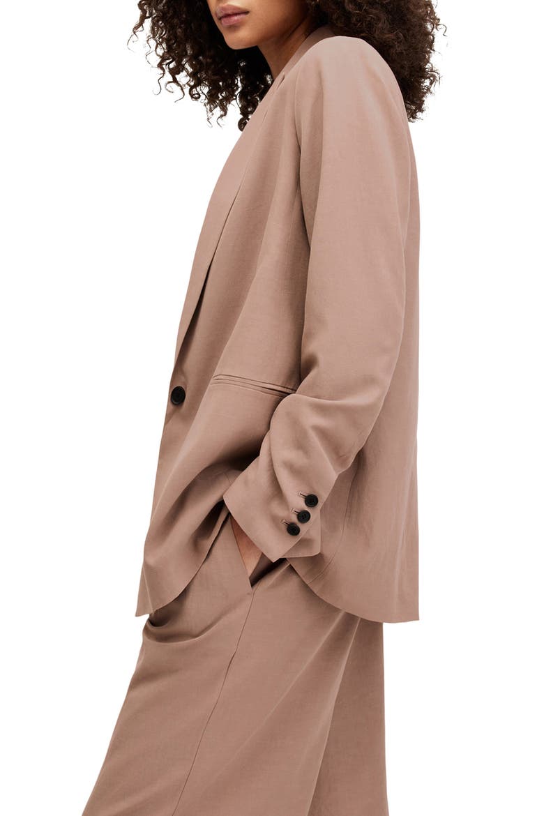 Deri Lyn Blazer, Alternate, color, DOE BROWN