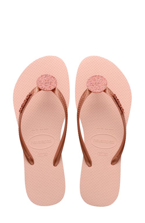HAVAIANAS HAVAIANAS SLIM CRYSTAL FLIP FLOP