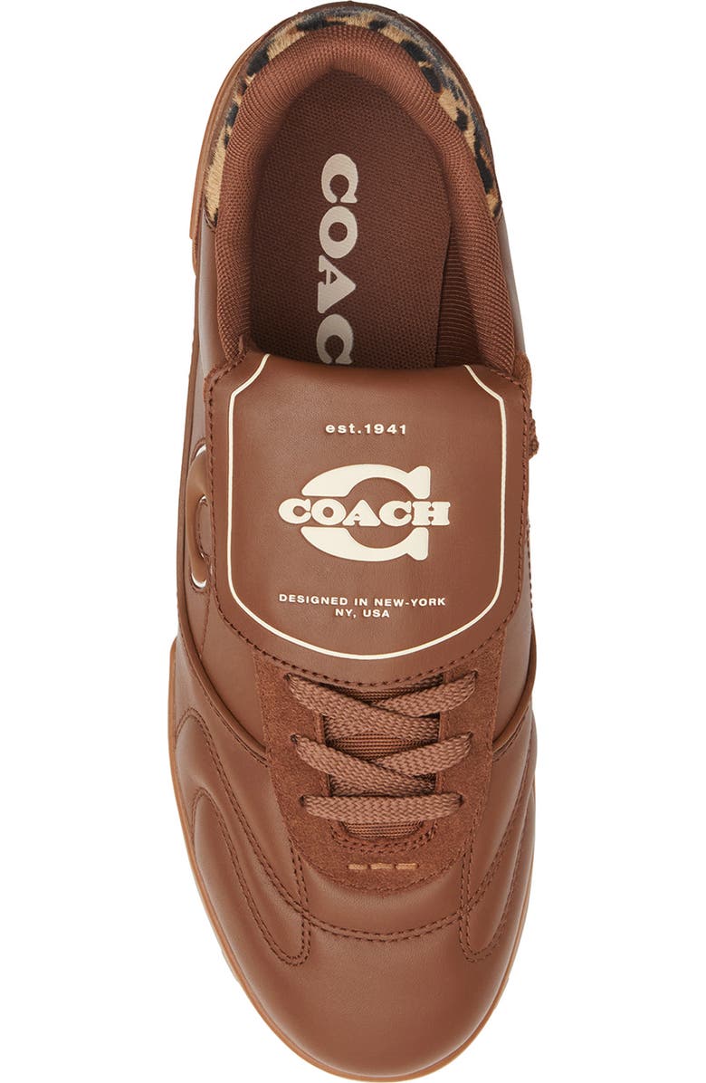 COACH Match Sneaker, Alternate, color, Sable Multi