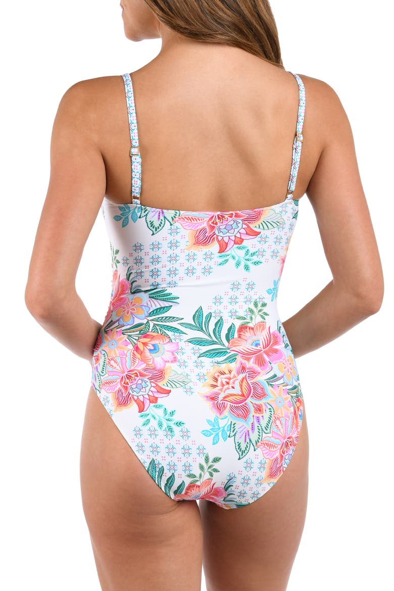 Riviera One-Piece Swimsuit, Alternate, color, WHITE