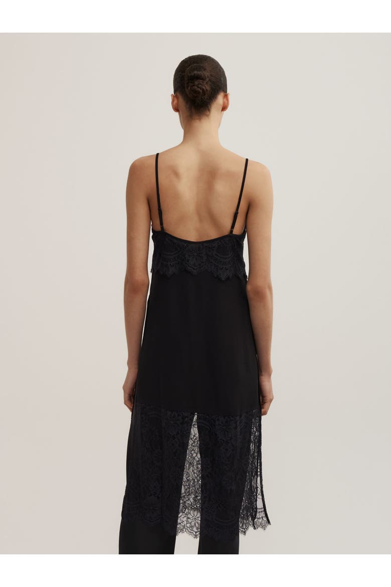 Longline Lace Tunic, Alternate, color, Black