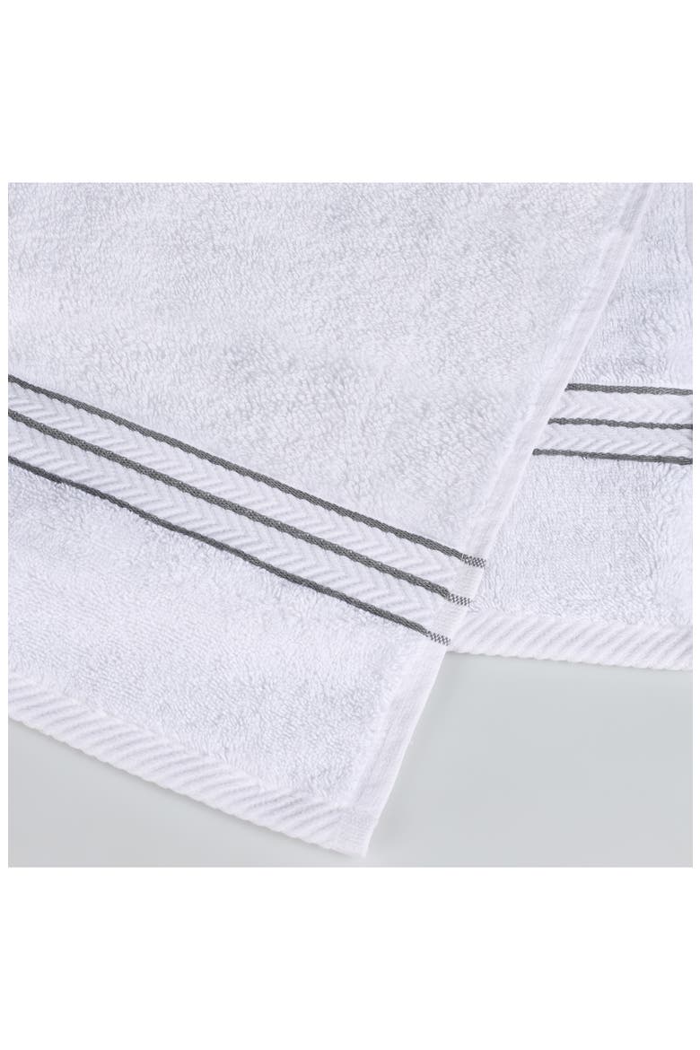10-Piece Turkish Cotton Towel Set, Alternate, color, CHARCOAL