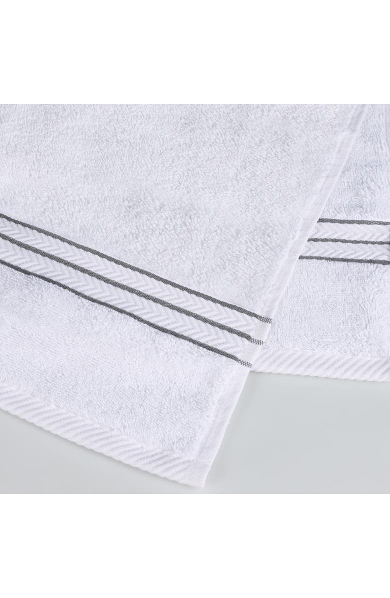 Superior 10-Piece Turkish Cotton Towel Set, Alternate, color, Charcoal