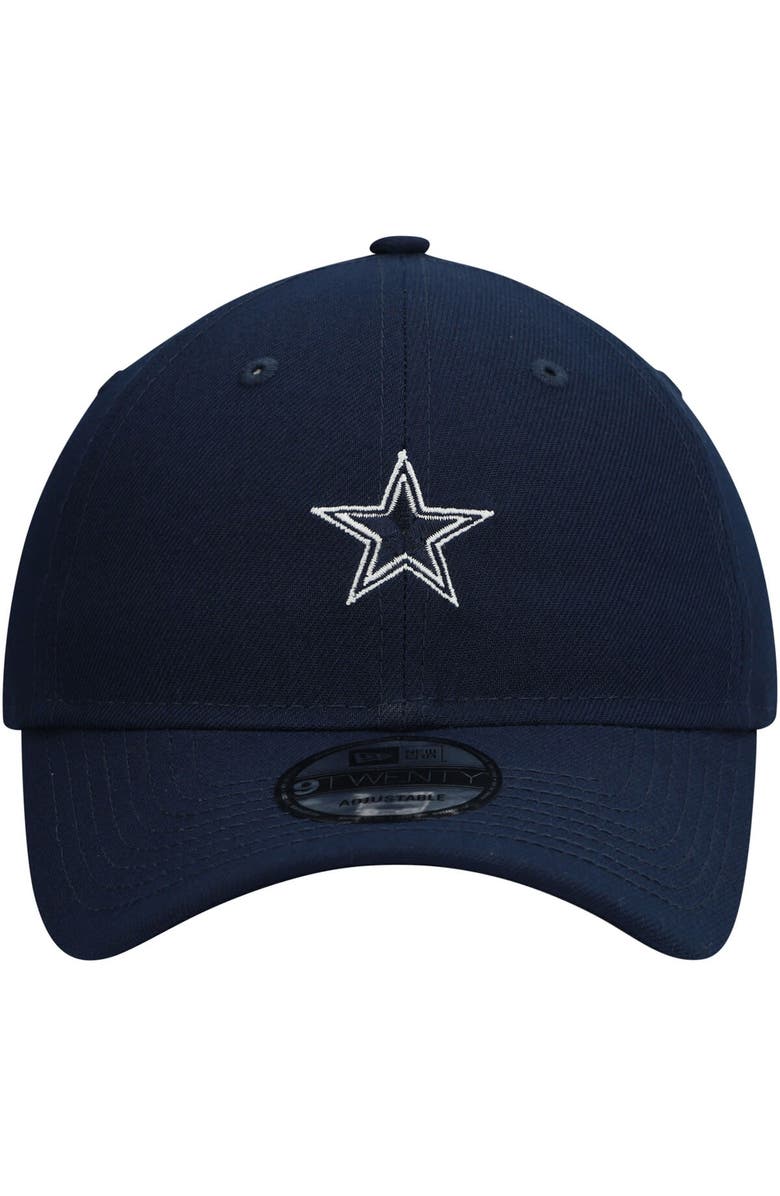 New Era Men's New Era Navy Dallas Cowboys 9TWENTY Adjustable Hat, Alternate, color, 