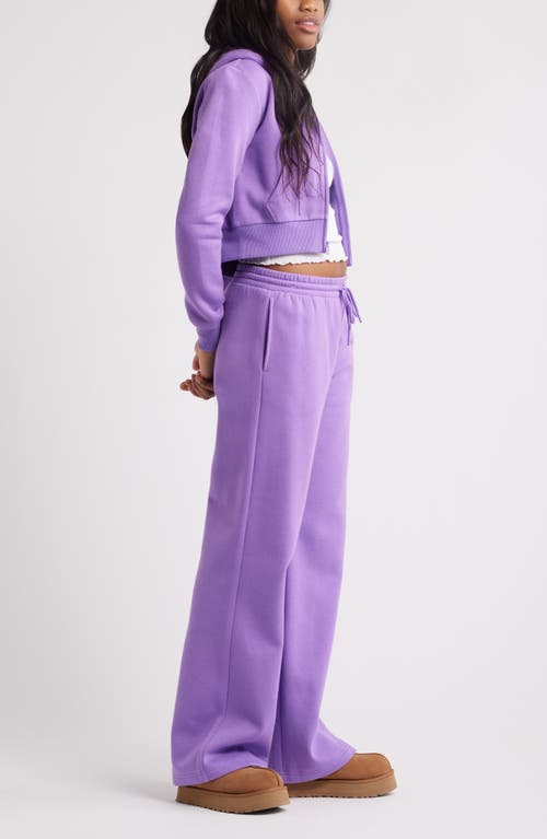 Bp. Wide Leg Fleece Pants In Brown