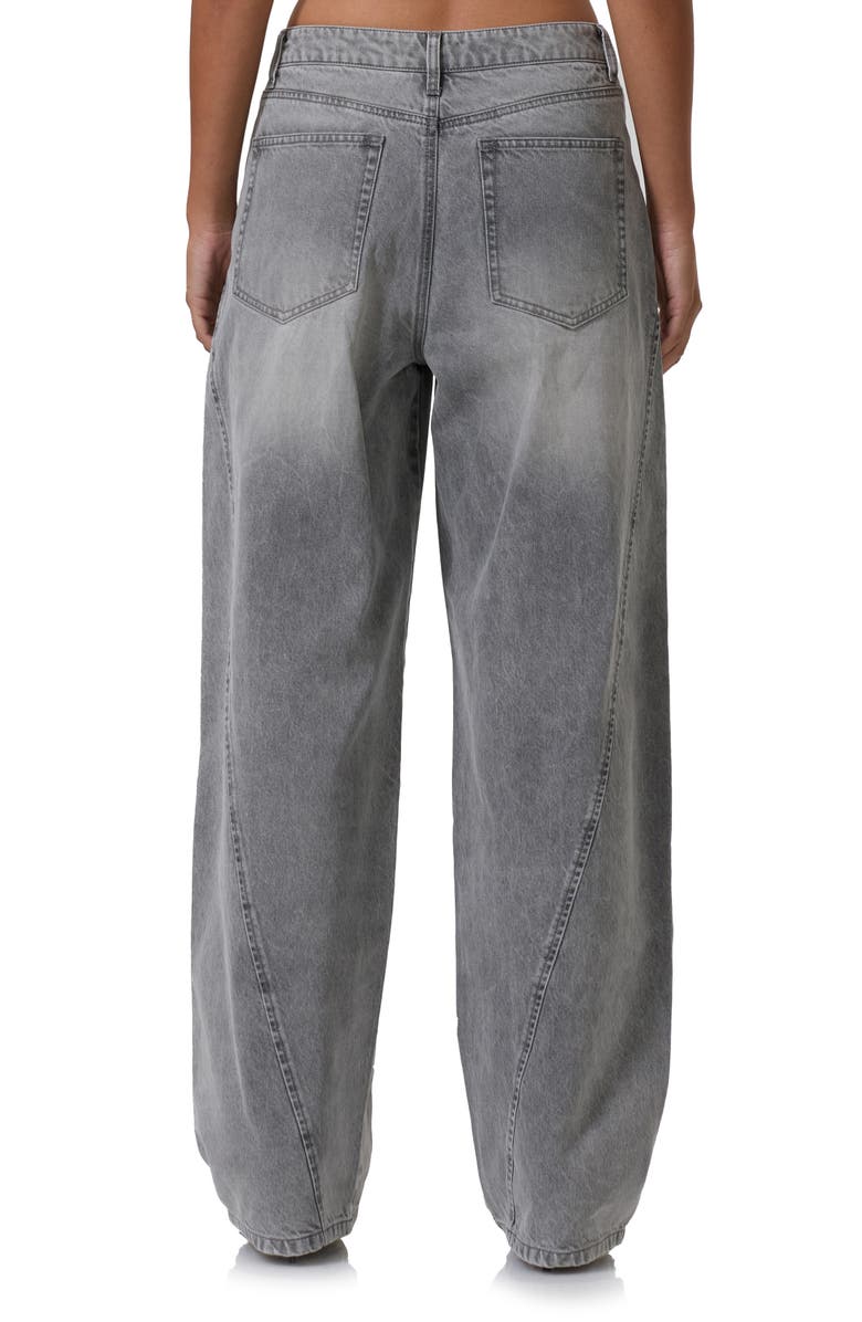 AFRM Archer Loose Fit Jeans, Alternate, color, Smoke Grey Wash