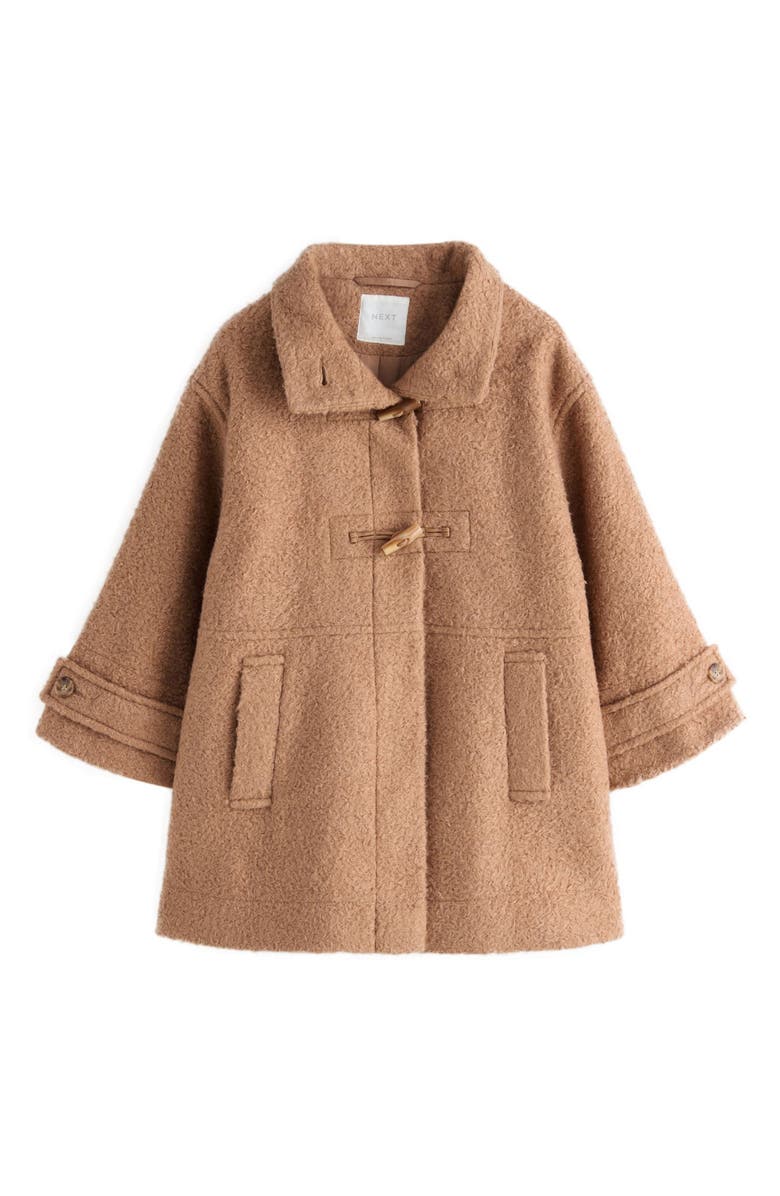 NEXT Kids' Toggle Coat, Main, color, Brown