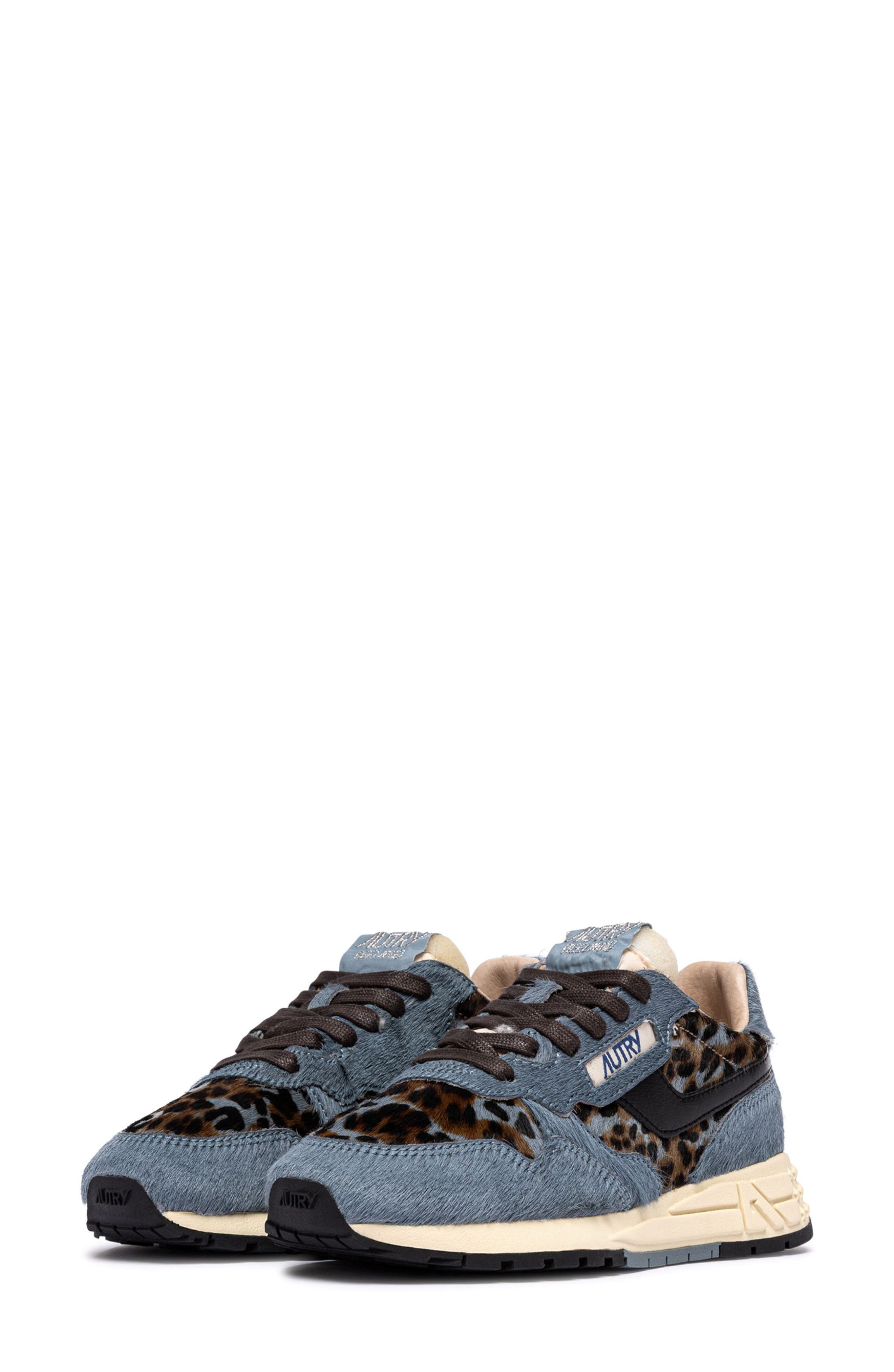 PONY LEATHER BLUE GREY/ BLACK