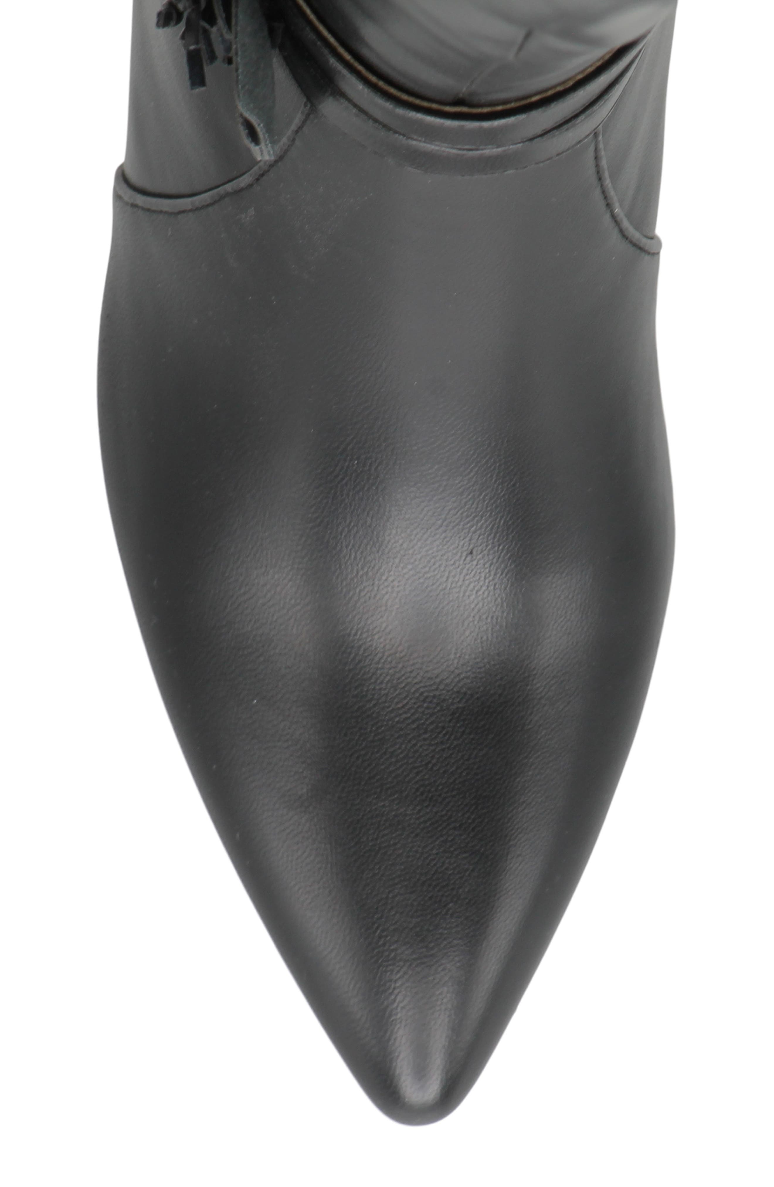 Charles by Charles David Albee Pointed Toe Knee High Boot, Alternate, color, Black