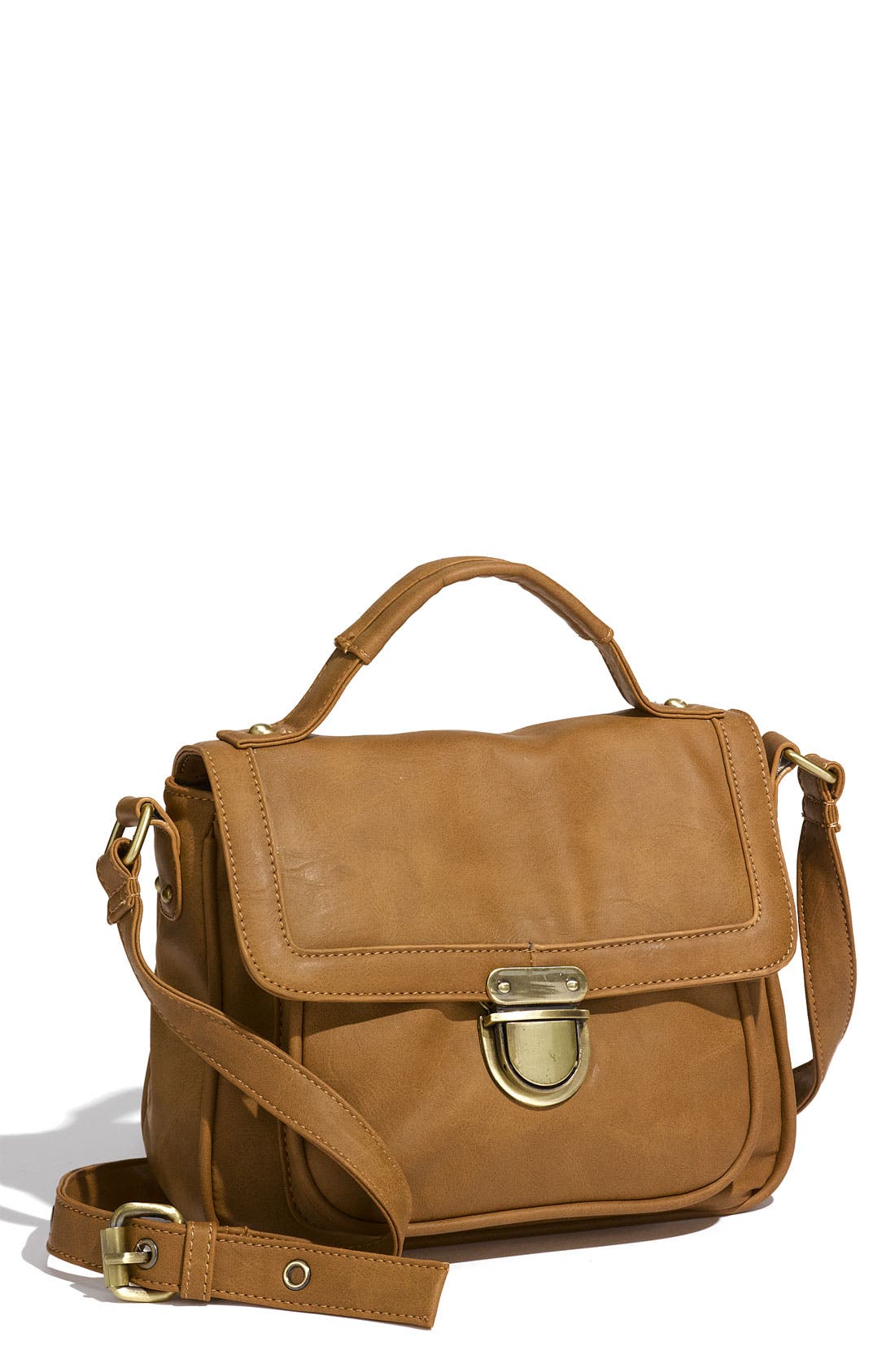 Crossbody Bag, Main, color, Cognac