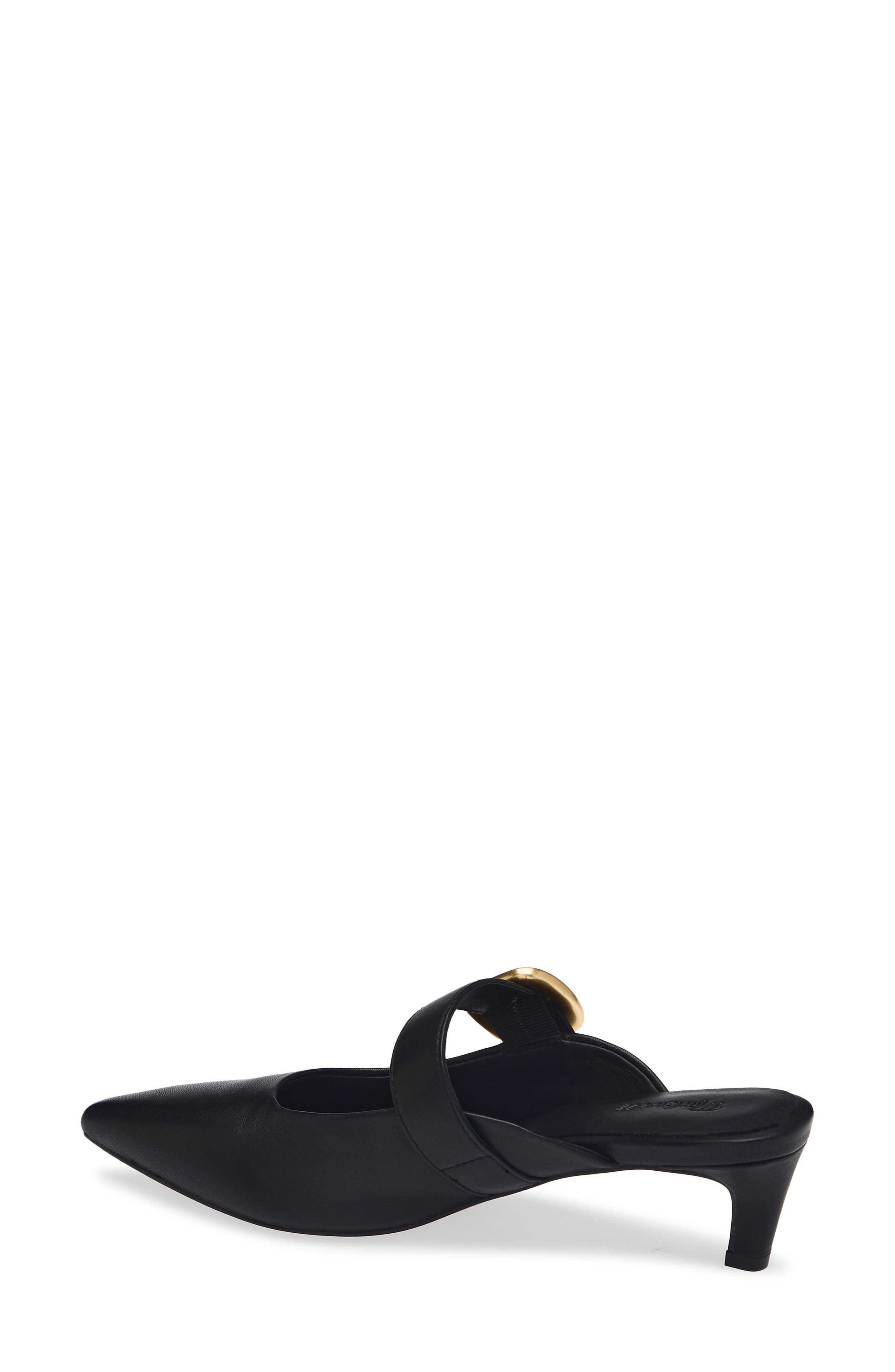 Madewell The Emilie Mule, Alternate, color, True Black