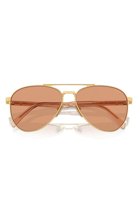 61mm Pilot Sunglasses