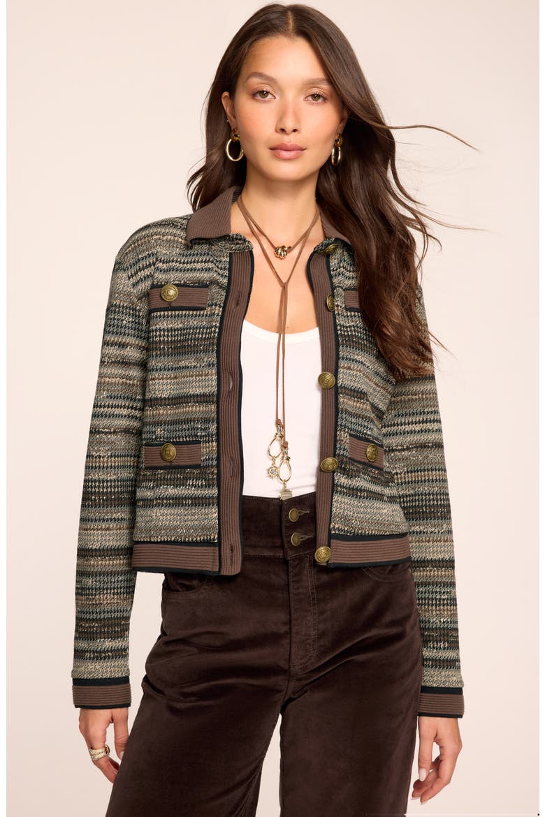 Clara Houndstooth Jacket, Alternate, color, BLACK HOUNDSTOOTH