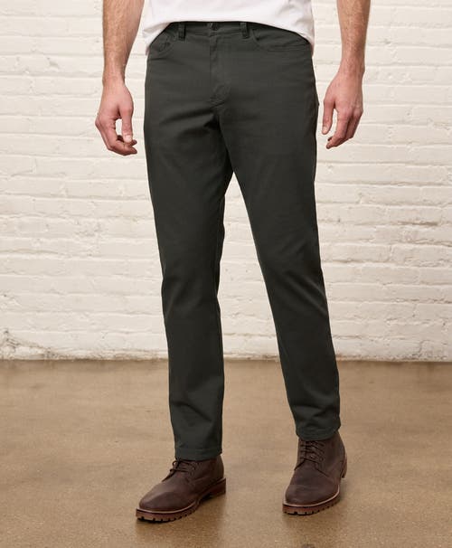 Pact Organic Cotton Stretch Twill 5-pocket Pant In Brown