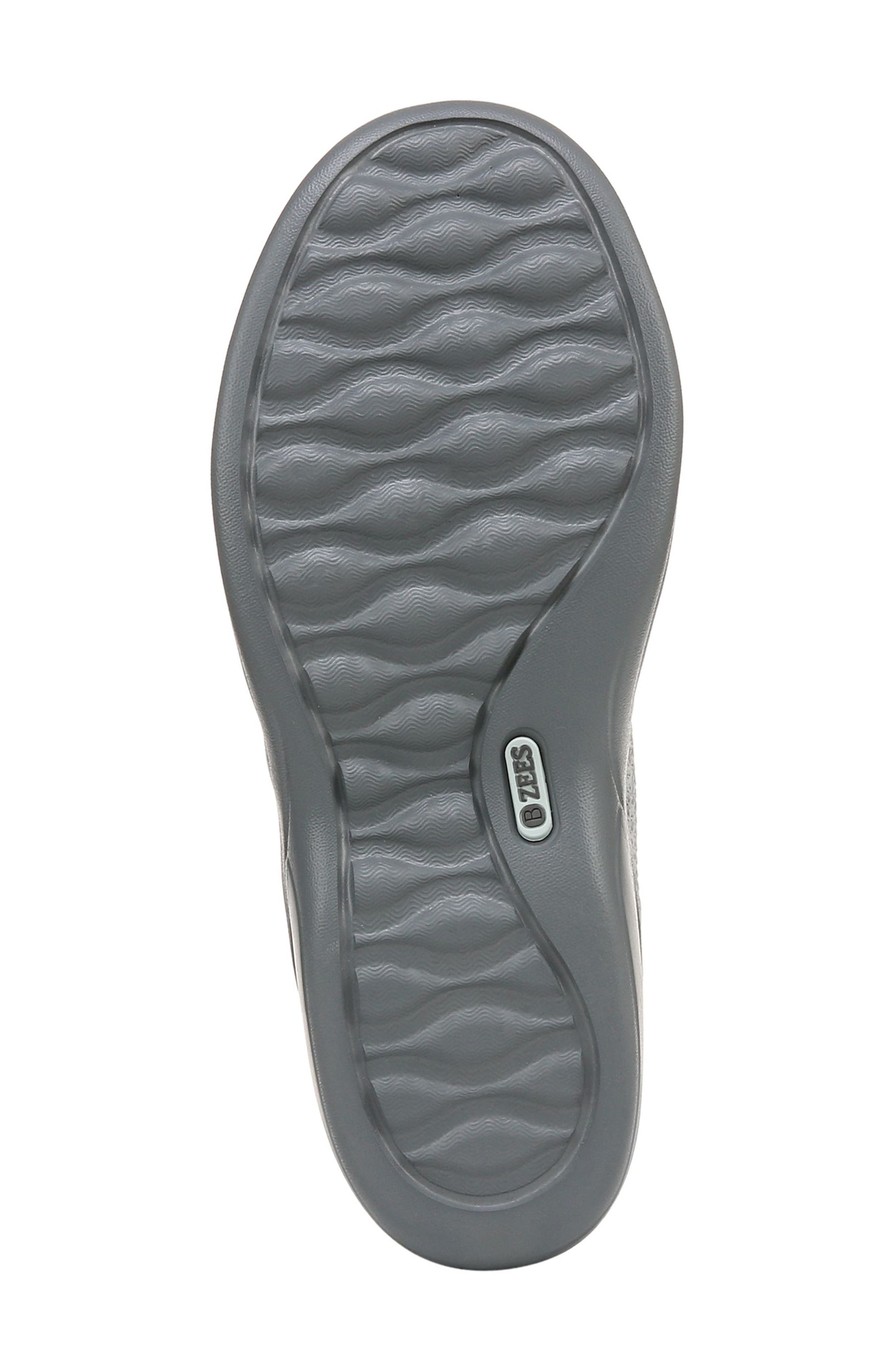 Niche Knit Slip-On Sneaker - Wide Width Available, Alternate, color, GREY KNIT