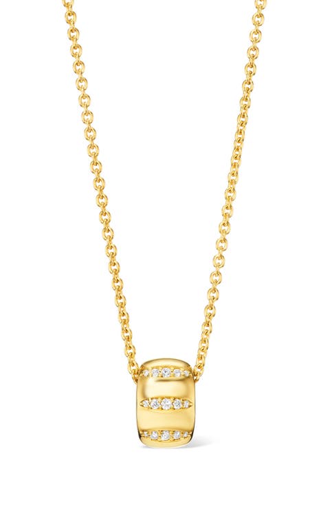 Veda Diamond Ring Necklace