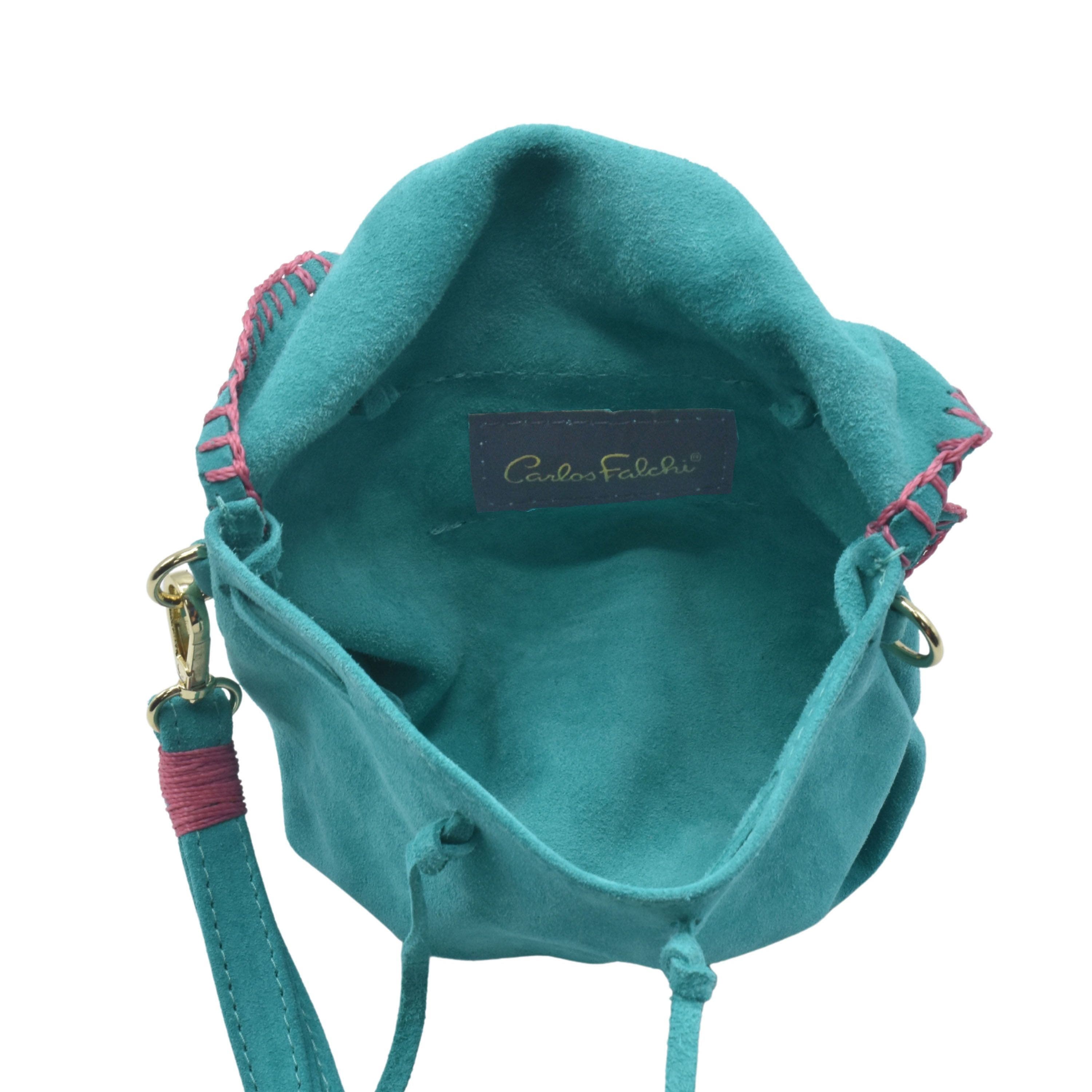 Mini Butterfly Suede Leather Bag, Alternate, color, Sky