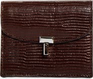 TOTEME T-Lock Lizard Embossed Card Holder