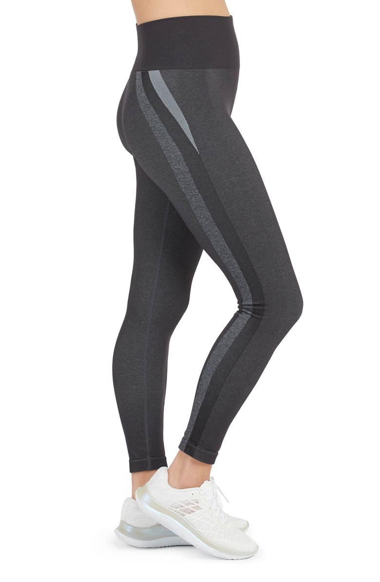 SPANX<sup>®</sup> Seamless Track Stripe Leggings, Alternate, color,