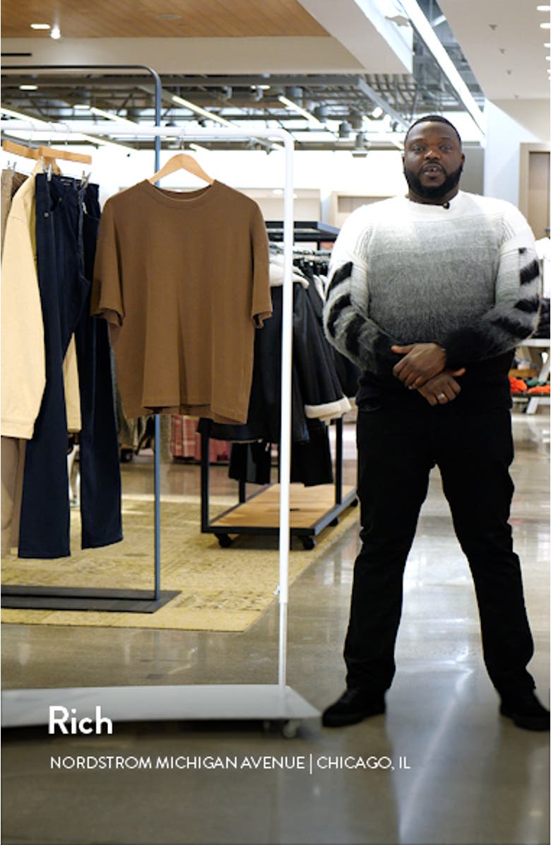 Boxy Heavyweight Cotton Crop T-Shirt, sales video thumbnail