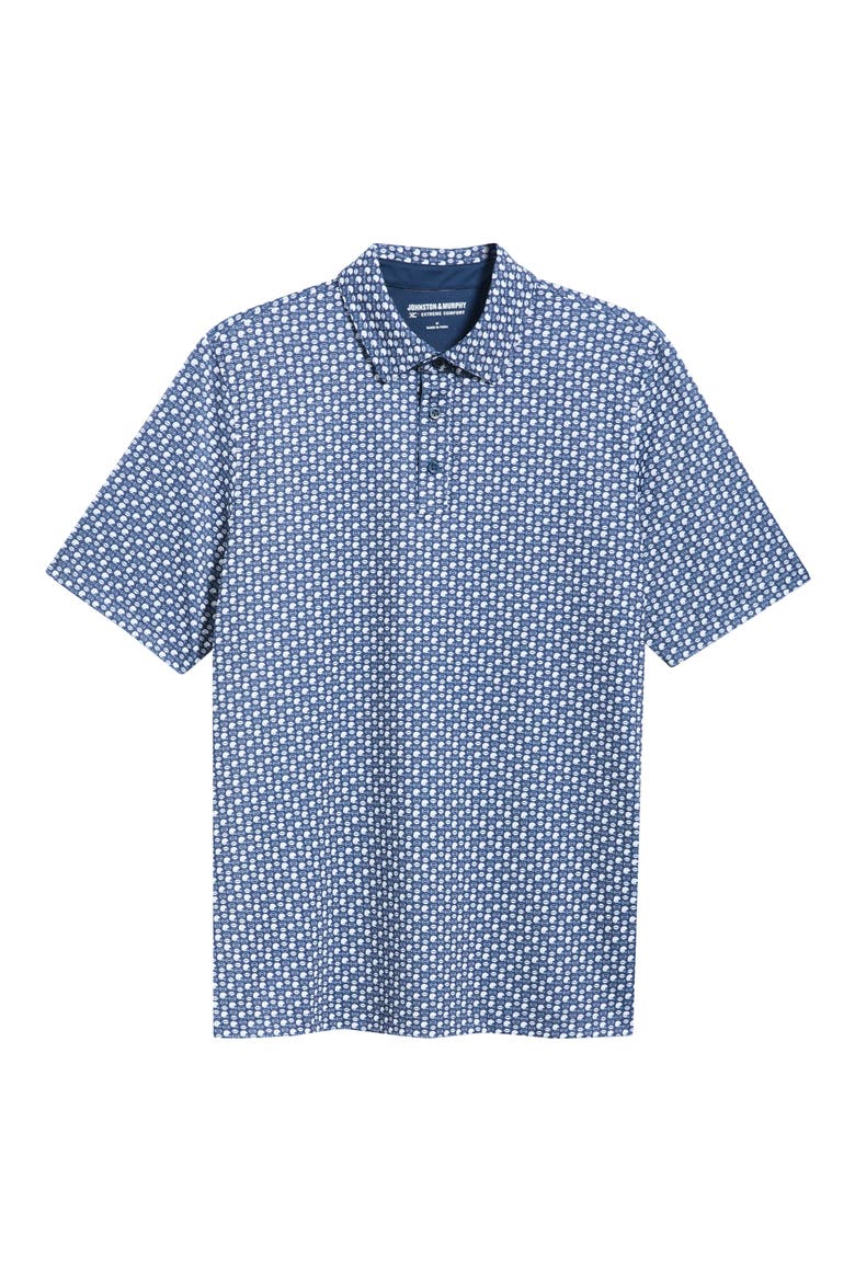 Game Day XC+™ Football Helmet Print Performance Polo, Alternate, color, NAVY