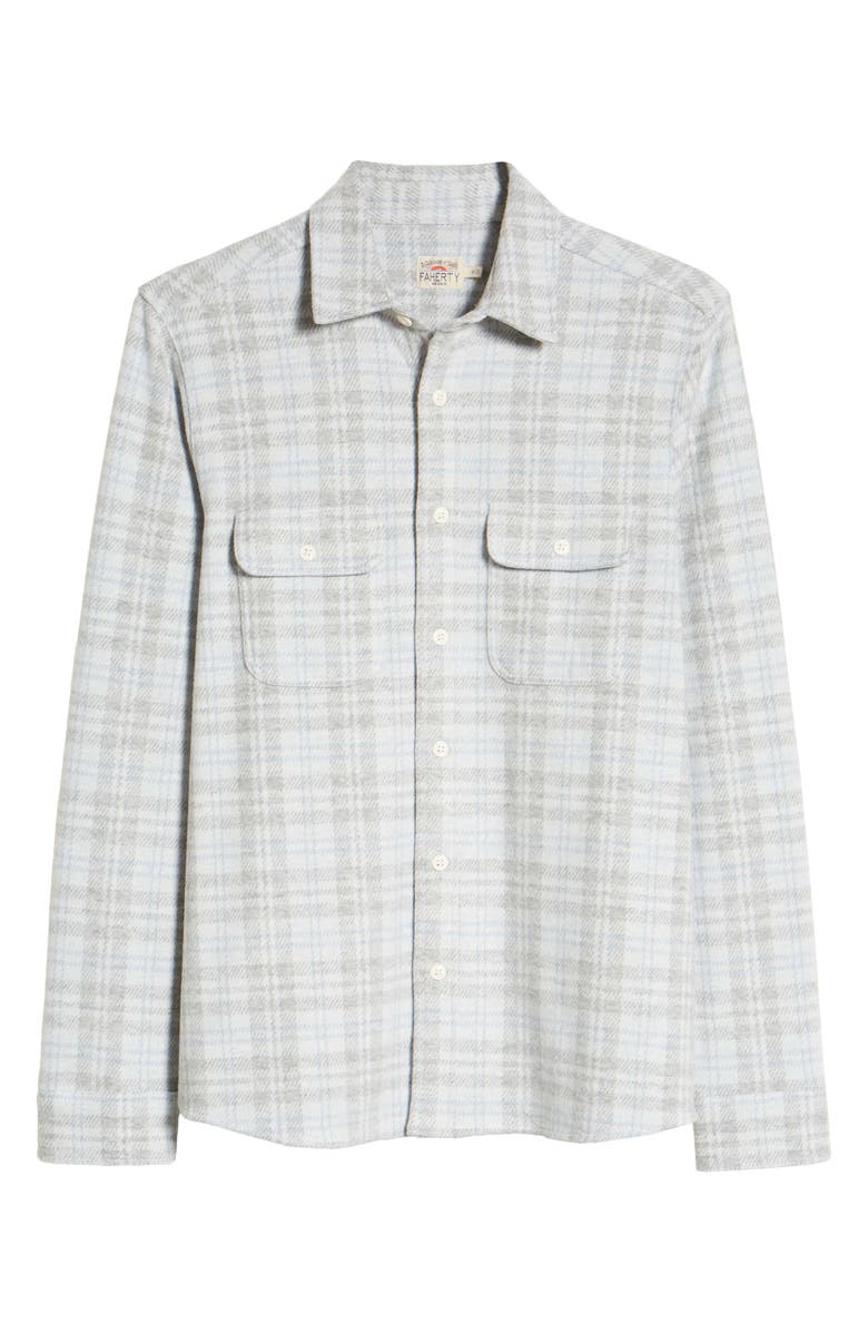 Faherty Legend Plaid Flannel Button-Up Shirt, Alternate, color, 