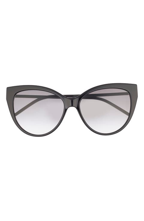 56mm Cat Eye Sunglasses