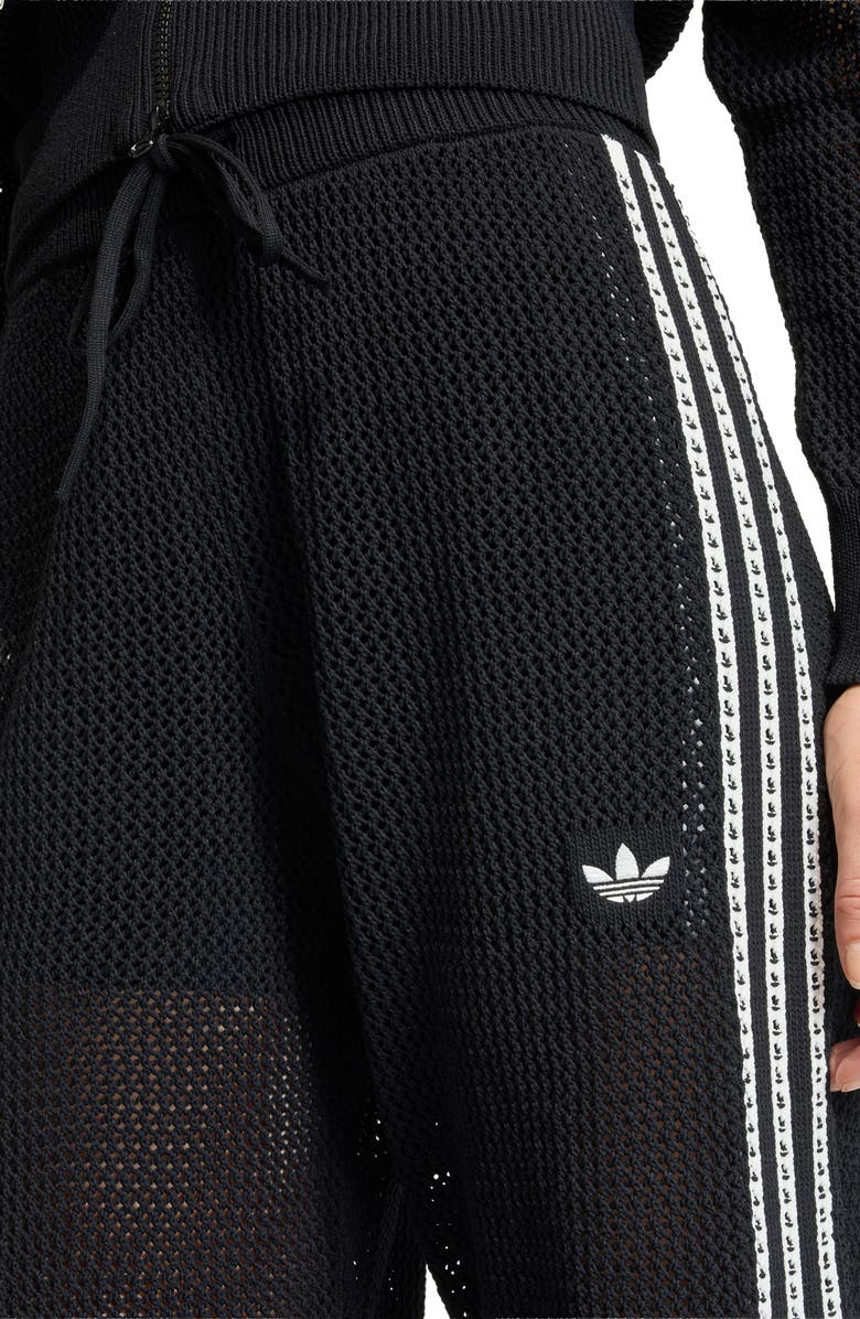 adidas Originals Firebird Open Knit Track Pants, Alternate, color, 