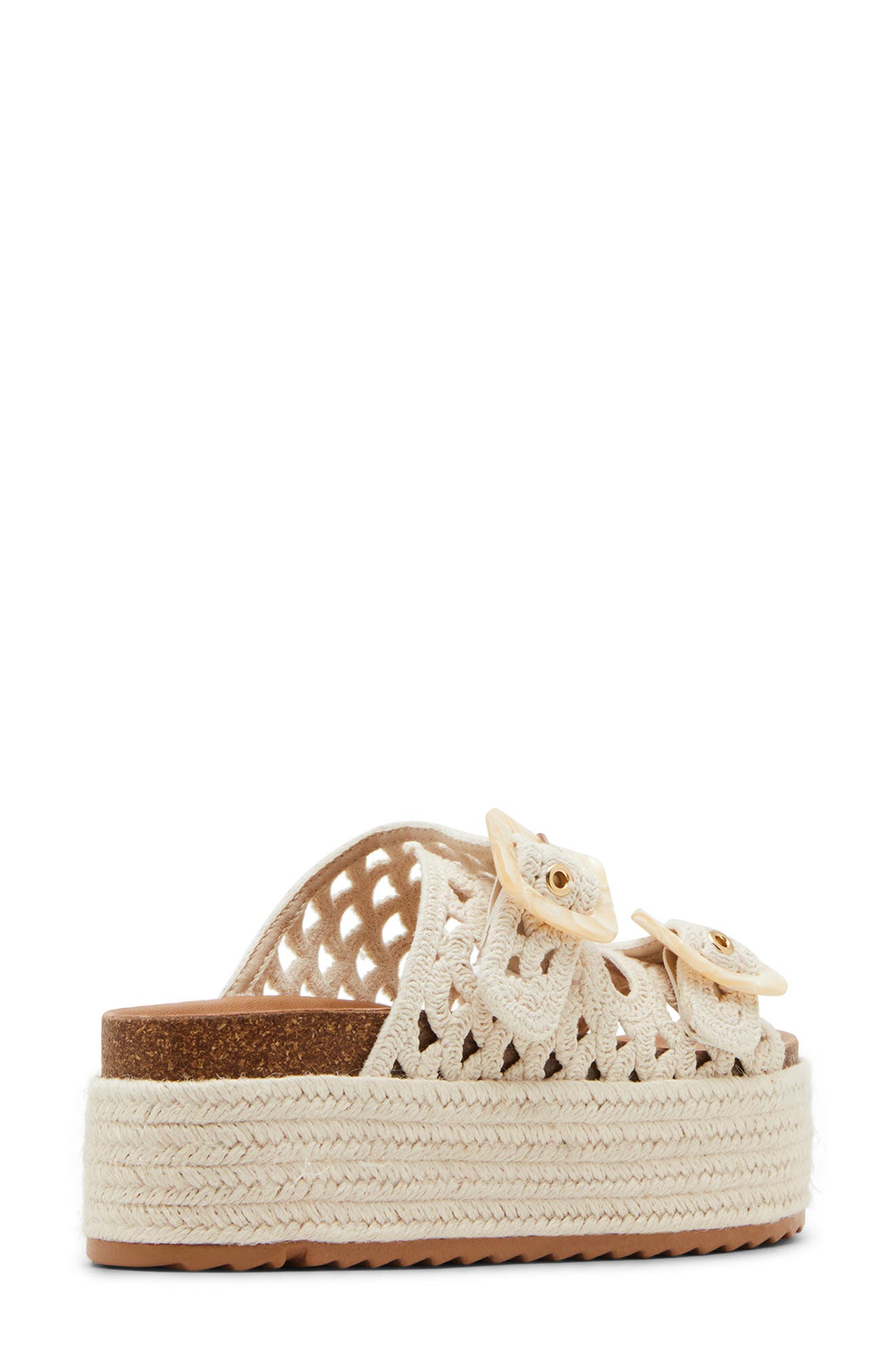 Madden Girl <p>Bali Slide Sandal (Women) </p>, Alternate, color, Off White