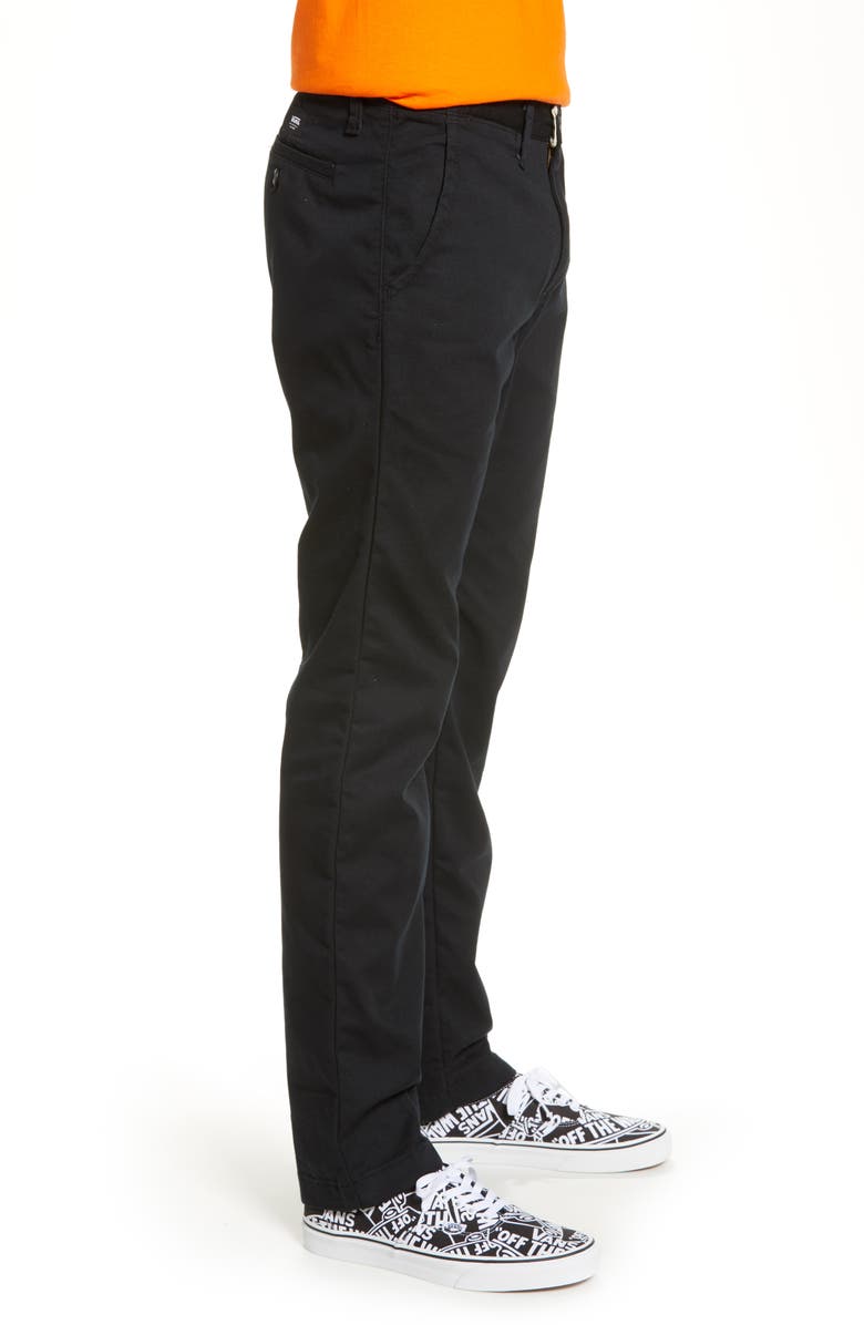 Vans Authentic Slim Fit Stretch Chinos, Alternate, color, 