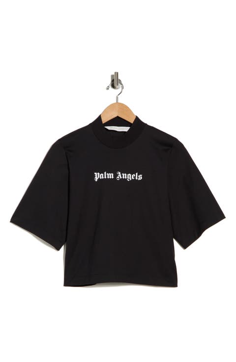 Logo Crop Graphic T-Shirt