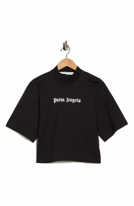 Palm Angels Logo Crop Graphic T-Shirt