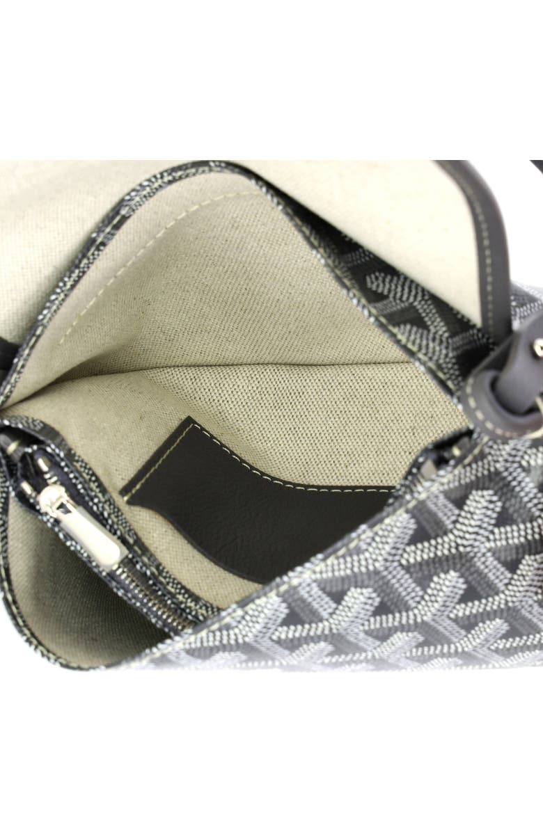 Pre-Owned Goyard Plumet Clutch Wallet Coated Canvas, Alternate, color, Gray