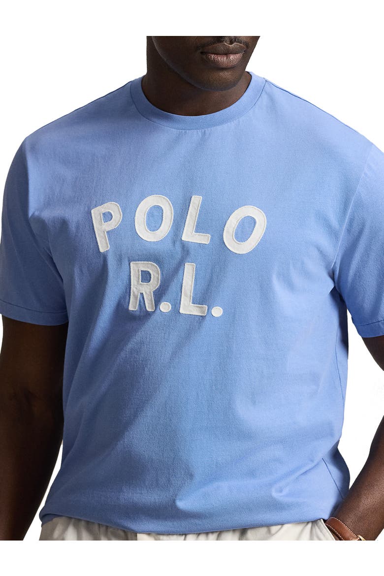 Big & Tall Woven Graphic Tee, Alternate, color, BRISTOL BLUE