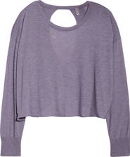 Free People FP Movement My Time Layer Open Back Crop Top