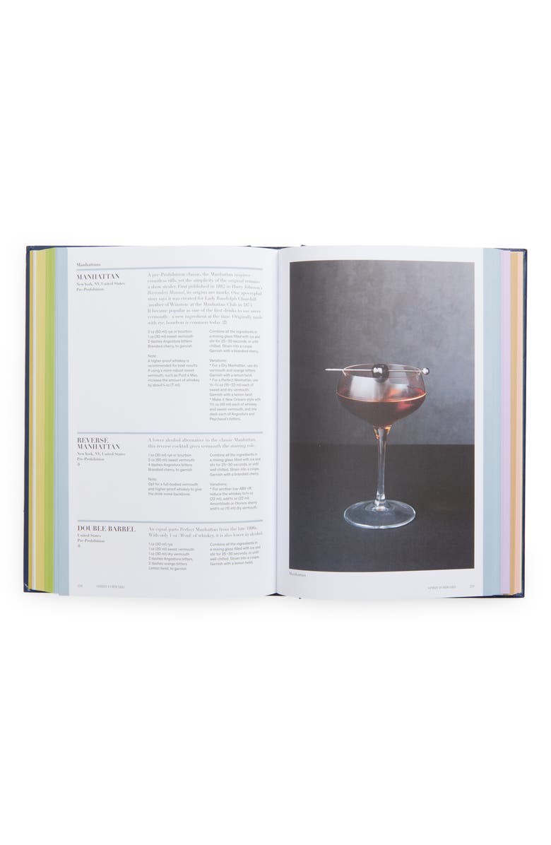 Phaidon Press 'Spirited: Cocktails from Around the World' Recipe Book, Alternate, color, Blue