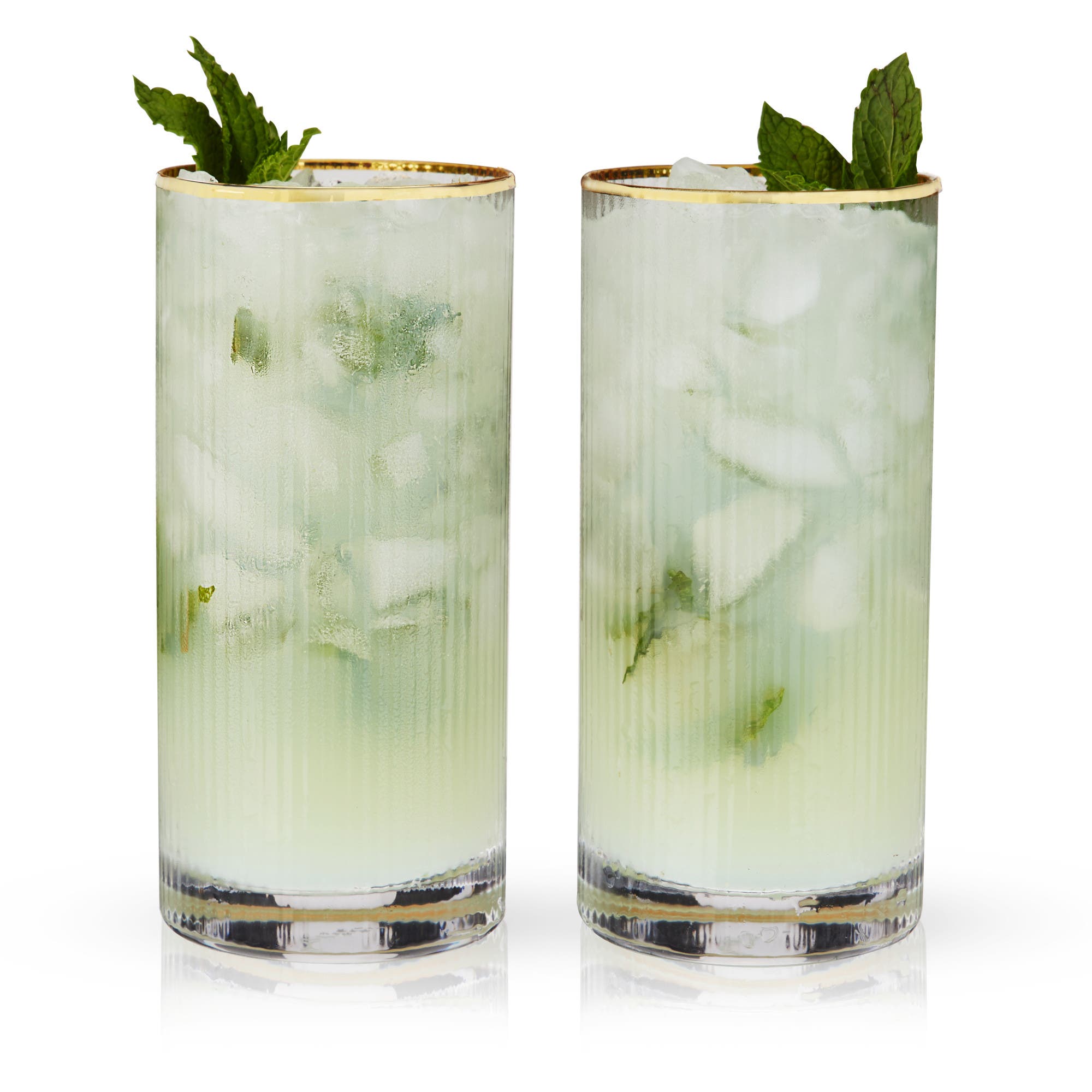 Meridian Crystal Highball Glasses