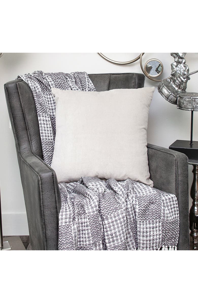 PARKLAND COLLECTION Emma Square Accent Pillow, Alternate, color,