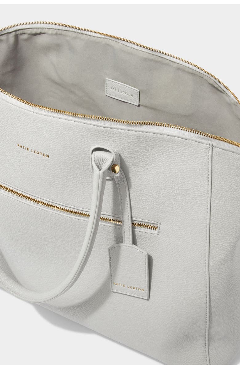 Katie Loxton Chelsea Weekender Bag, Alternate, color, Grey