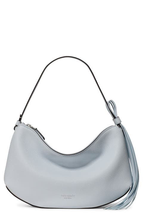 loop pebble leather shoulder bag
