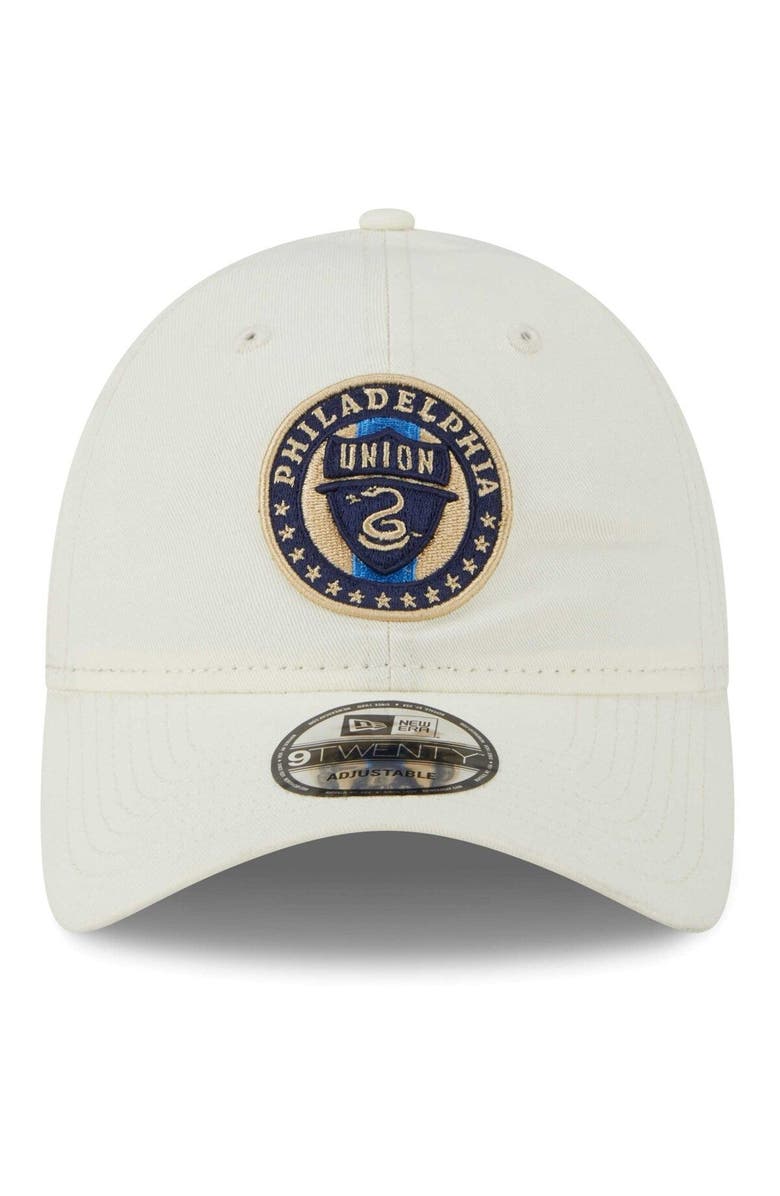 New Era Men's New Era Cream Philadelphia Union Core Classic 2.0 Adjustable Hat, Alternate, color, 