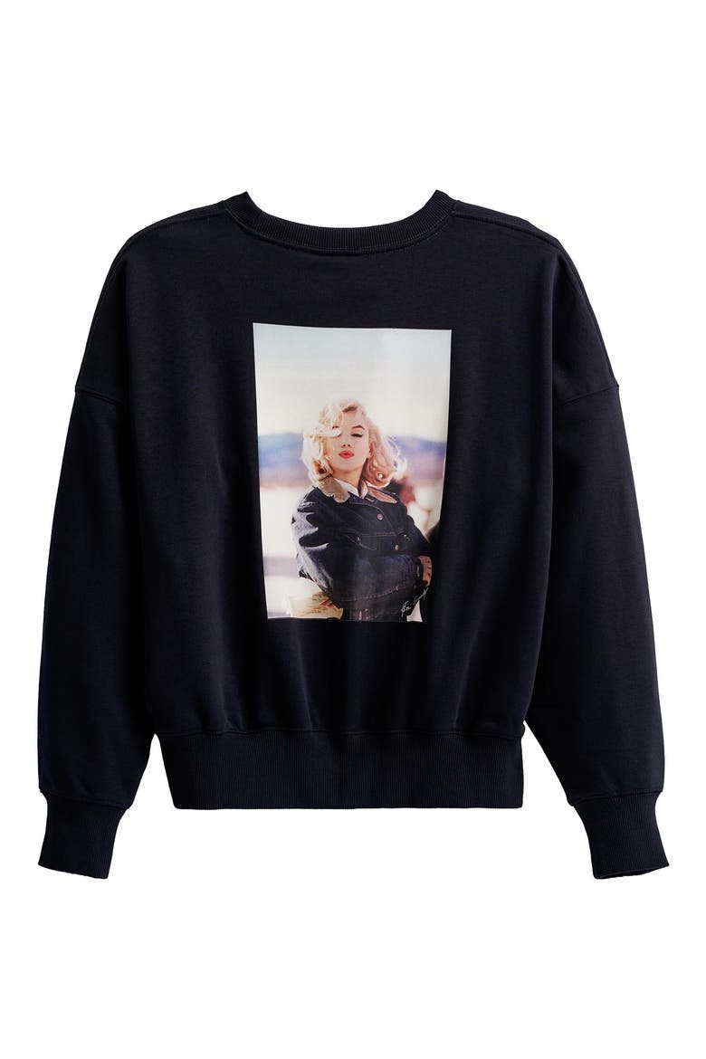 Graphic Sweatshirt, Alternate, color, BLACK BEAUTY