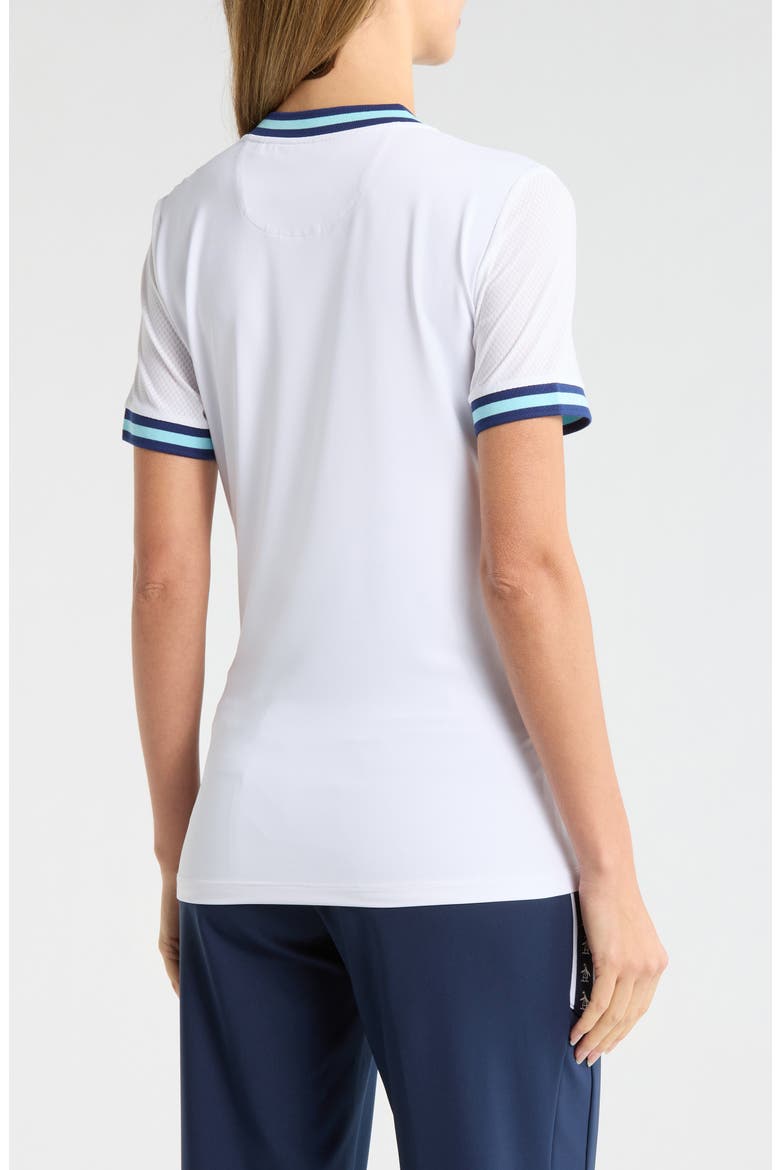 Golf Knit T-Shirt, Alternate, color, BRIGHT WHITE