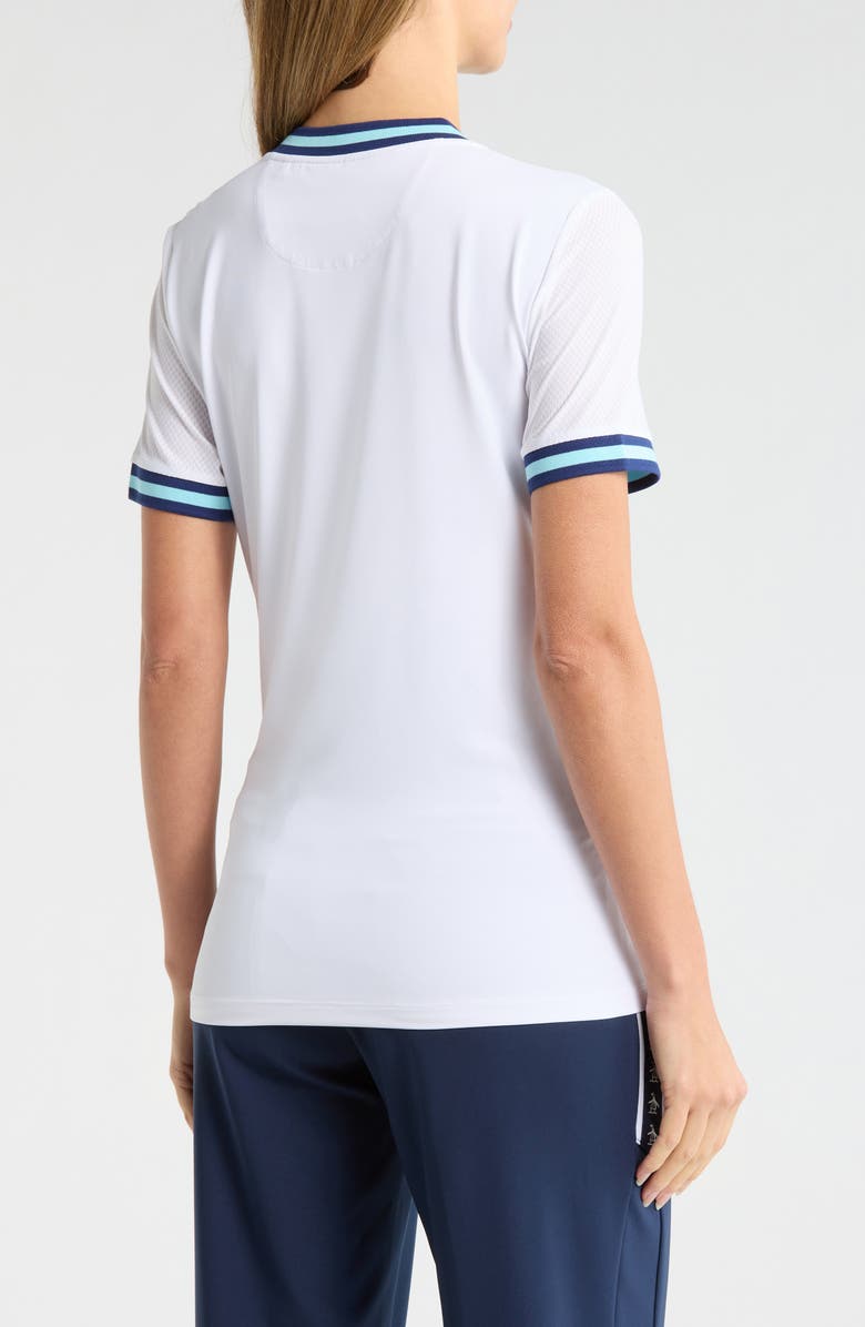 ORIGINAL PENGUIN GOLF Golf Knit T-Shirt, Alternate, color, Bright White