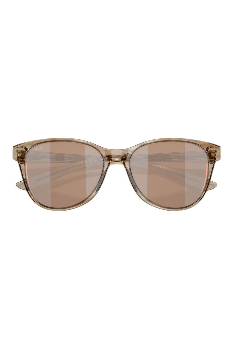 Catherine 57mm Polarized Phantos Sunglasses, Alternate, color, COPPER