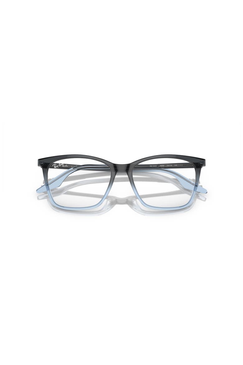 52mm Cat Eye optical glasses, Alternate, color, Blue