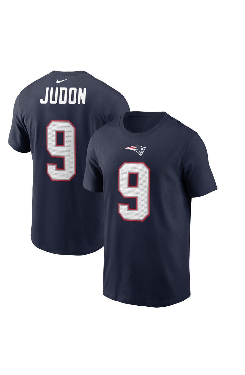 Nike Men's Nike Matthew Judon Navy New England Patriots Name & Number T-Shirt, Main, color, 
